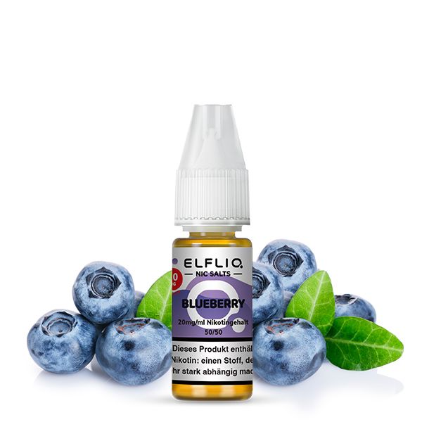 ELFBAR ELFLIQ - Blueberry Nikotinsalz Liquid