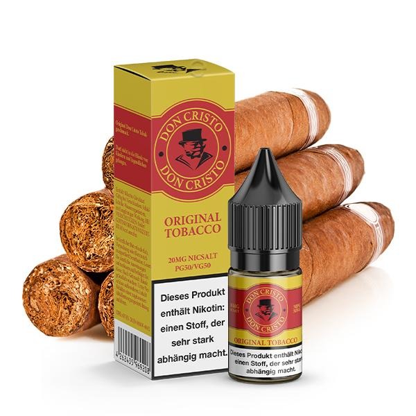 Don Cristo - Original Tobacco Nikotinsalz Liquid 10ml