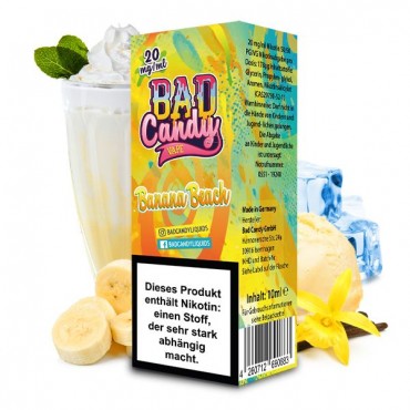 Bad Candy - Banana Beach Nikotinsalz Liquid