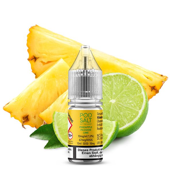 Pod Salt X - Pineapple Passion Lime Nikotinsalz Liquid