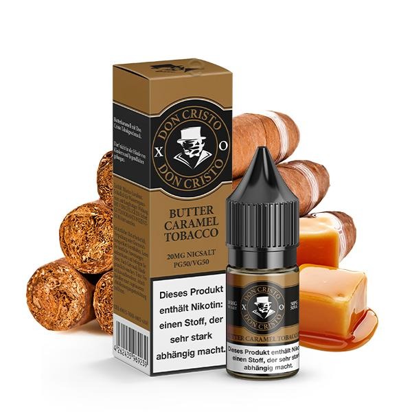 Don Cristo - XO Butter Caramel Tobacco Nikotinsalz Liquid 10ml