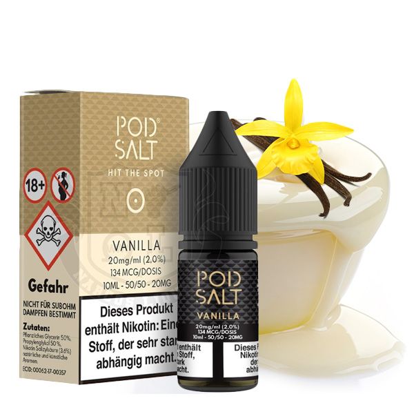 Pod Salt - Vanilla Nikotinsalz Liquid