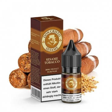 Don Cristo - Sesame Tobacco Nikotinsalz Liquid 10ml
