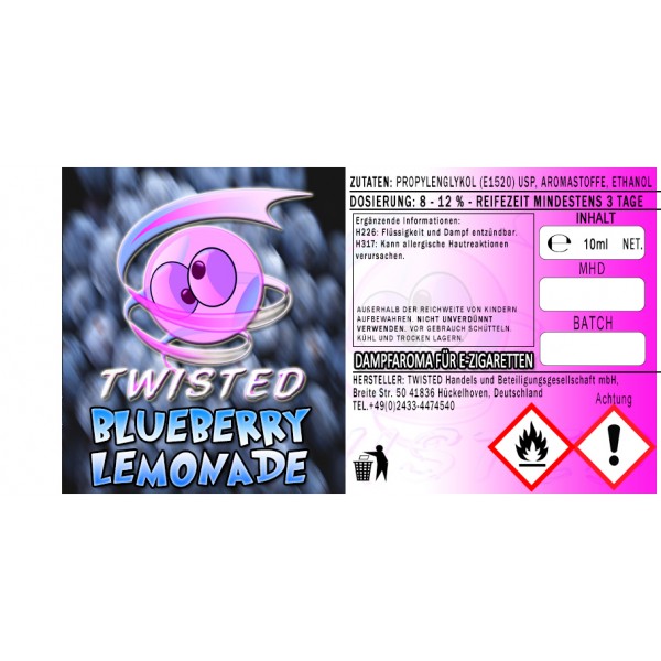 Twisted - Blueberry Lemonade Aroma 10ml