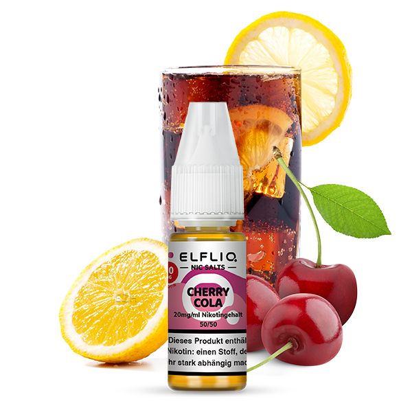 ELFBAR ELFLIQ - Cherry Cola Nikotinsalz Liquid