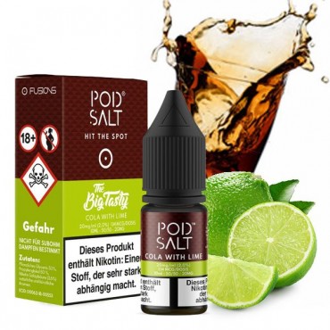 Pod Salt Fusion - Cola with Lime Nikotinsalz Liquid