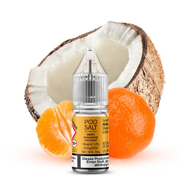 Pod Salt X - Sweet Tangerine Coconut Nikotinsalz Liquid