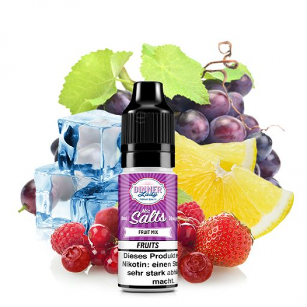 Dinner Lady - Fruit Mix Nikotinsalz Liquid