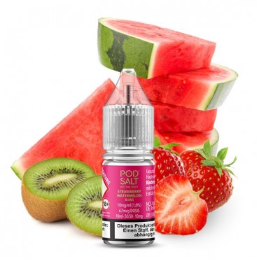 Pod Salt X - Strawberry Watermelon Kiwi Nikotinsalz Liquid