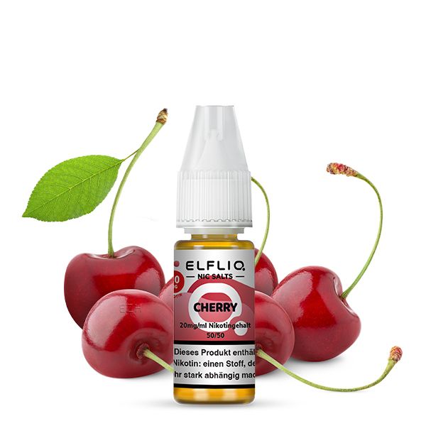 ELFBAR ELFLIQ - Cherry Nikotinsalz Liquid