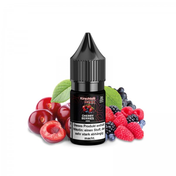 Kirschlolli MAXX - Cherry Berries Nikotinsalz Liquid