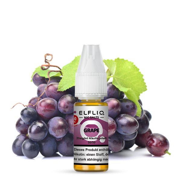 ELFBAR ELFLIQ - Grape Nikotinsalz Liquid