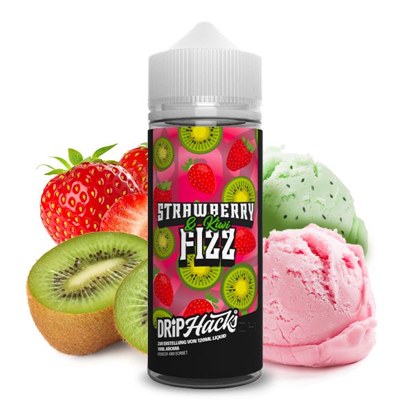 Drip Hacks - Strawberry & Kiwi Fizz Aroma 10ml