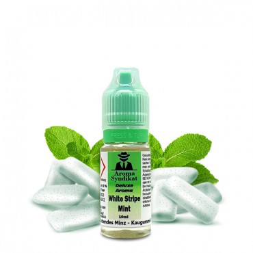 Syndikat Deluxe - White Stripe Mint Aroma 10ml