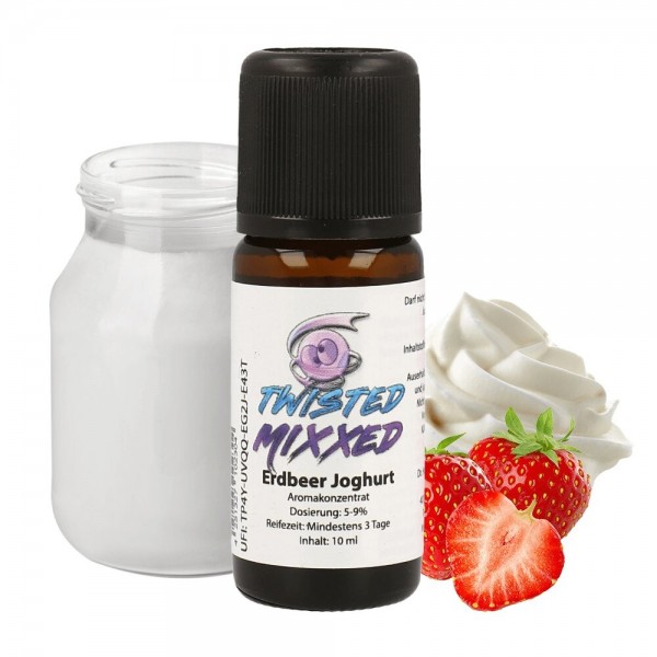 Twisted - Erdbeer Joghurt Aroma 10ml