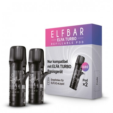 Elfbar Elfa Turbo Refillable Pod - 2er Packung