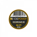 E-Cig Power Nichrome 80 Wickeldraht - 9m