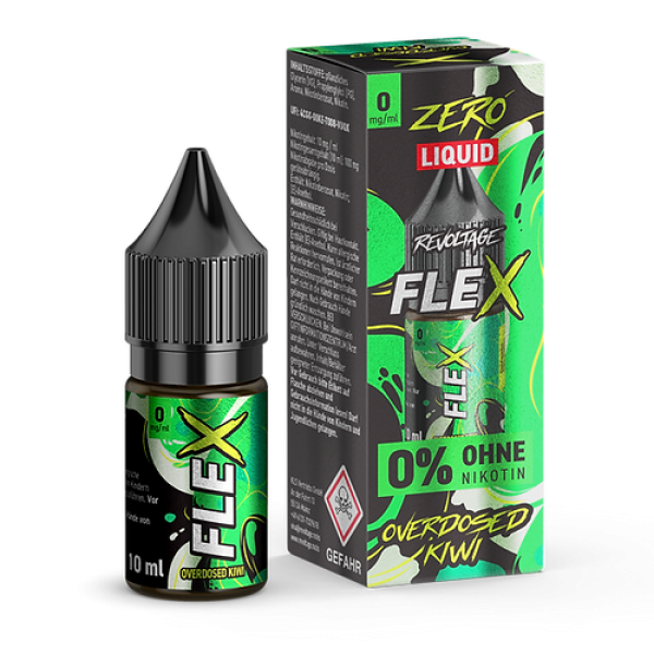 Revoltage - Flex Overdosed Kiwi Nikotinsalz Liquid