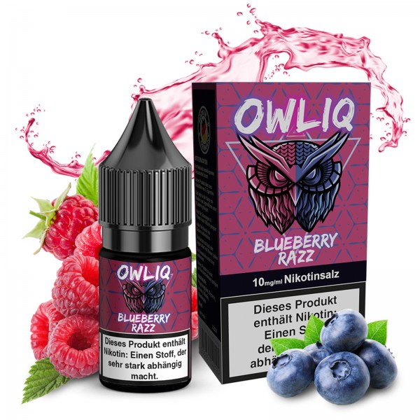 OWLIQ - Blue Razz Nikotinsalz Liquid