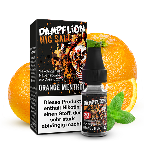 Dampflion Intense - Orange Menthol Nikotinsalz Liquid