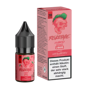 Revoltage - Super Strawberry Hybrid Nikotinsalz Liquid