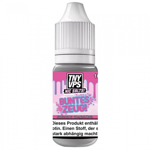 Tony Vapes - Buntes Zeug Nikotinsalz Liquid