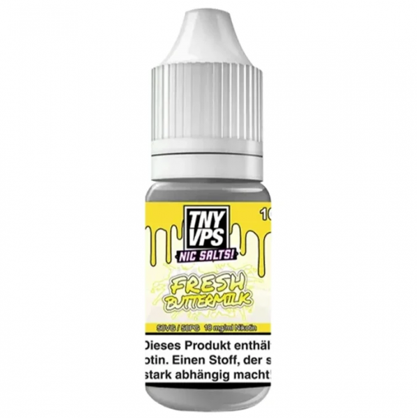 Tony Vapes - Fresh Buttermilk Nikotinsalz Liquid