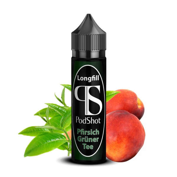 PodShot - Pfirsich Grüner Tee Aroma 5ml